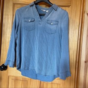 Soft and Airy Quarter Length Top